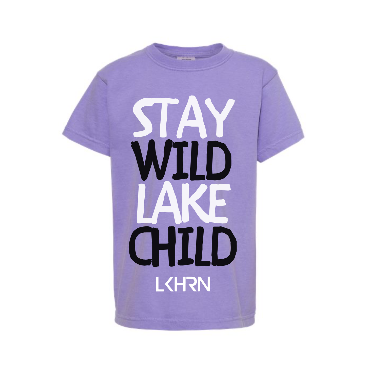 Stay Wild Lake Child - Youth LKHRN Tee